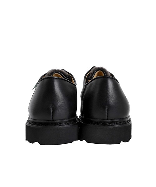 Paraboot（パラブーツ）の「PARABOOT / パラブーツ：別注 MICHAEL MOUTON（ムートン）：ONLYARK-5-2508[MUS]（その他シューズ・メンズ・ブラック・41/40.5/40）」の3枚目の写真
