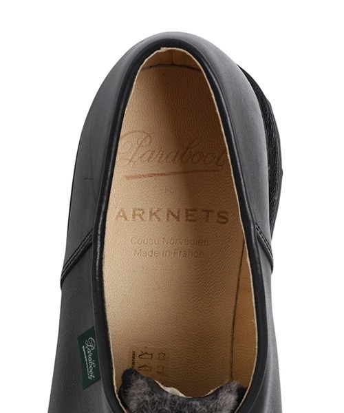 Paraboot（パラブーツ）の「PARABOOT / パラブーツ：別注 MICHAEL MOUTON（ムートン）：ONLYARK-5-2508[MUS]（その他シューズ・メンズ・ブラック・41/40.5/40）」の9枚目の写真