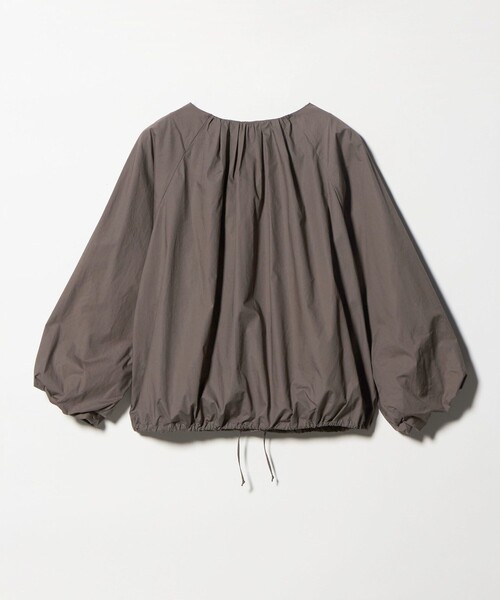 A DAY IN THE LIFE UNITED ARROWS(アデイインザライフユナイテッドアローズ)の「ギャザー バルーンスリーブ ブラウス <A DAY IN THE LIFE>(シャツ/ブラウス・レディース・ダークグレー/モカ/オフホワイト・FREE)」の5枚目の写真