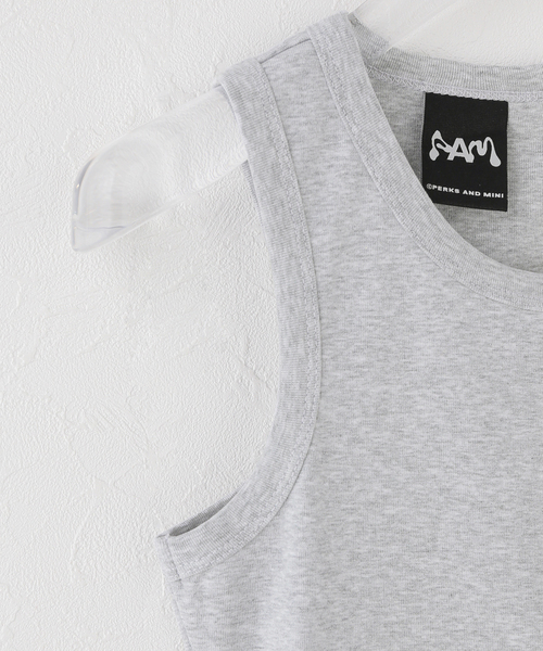 PULP/417EDIFICE(パルプフォーワンセブンエディフィス)の「P.A.M. / パークスアンドミニ SMOKE AND MIRRORS SPLIT RACER TANK(タンクトップ・レディース・その他・SMALL)」の3枚目の写真