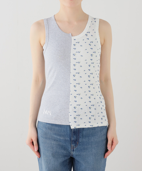 PULP/417EDIFICE(パルプフォーワンセブンエディフィス)の「P.A.M. / パークスアンドミニ SMOKE AND MIRRORS SPLIT RACER TANK(タンクトップ・レディース・その他・SMALL)」の9枚目の写真
