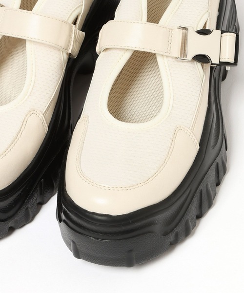 BAYFLOW（ベイフロー）の「スニーカーメリージェーン（スニーカー・レディース・ブラック/アイボリー・LARGE/MEDIUM）」の8枚目の写真
