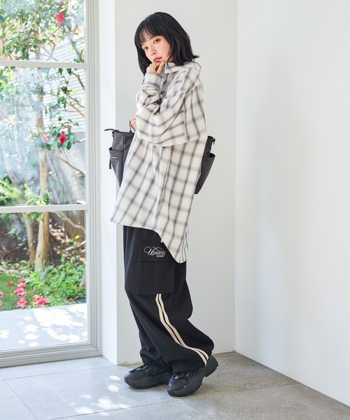 PBLIM（ページボーイリム）の「《UNISEX》オンブレシャツ（シャツ/ブラウス・レディース・オレンジ系その他/ブルー系その他/ホワイト系その他・FREE）」の9枚目の写真