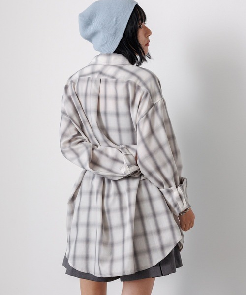 PBLIM（ページボーイリム）の「《UNISEX》オンブレシャツ（シャツ/ブラウス・レディース・オレンジ系その他/ブルー系その他/ホワイト系その他・FREE）」の14枚目の写真