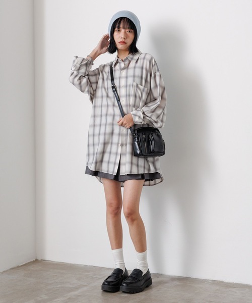 PBLIM（ページボーイリム）の「《UNISEX》オンブレシャツ（シャツ/ブラウス・レディース・オレンジ系その他/ブルー系その他/ホワイト系その他・FREE）」の15枚目の写真