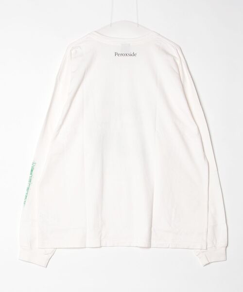 Children of the discordance(チルドレン オブ ザ ディスコ-ダンス)の「PEROXSIDE / MATRIX LS TEE B / PERCS-004(Tシャツ/カットソー・メンズ・ブラック/ホワイト・1/2/3)」の3枚目の写真