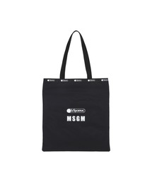 MSGM（エムエスジーエム）の「【MSGM×LeSportsac】Large Emerald Tote Black（トートバッグ）」