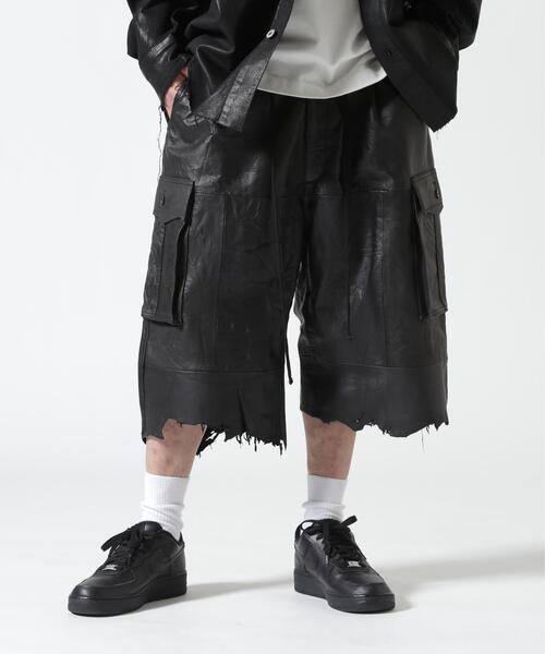 FR(13)NDS(フレンズ)の「FR(13)NDS /フレンズ/REPRO-LEATHER CARGO SHORTS(その他パンツ・メンズ・ブラック・M/L)」の22枚目の写真