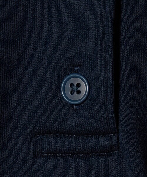 MARW UNITED ARROWS（マルゥ ユナイテッドアローズ）の「＜MARW UNITED ARROWS＞ポロカラー オーバー スウェット プルオーバー（スウェット・レディース・ホワイト/ネイビー/ブラック・FREE）」の17枚目の写真