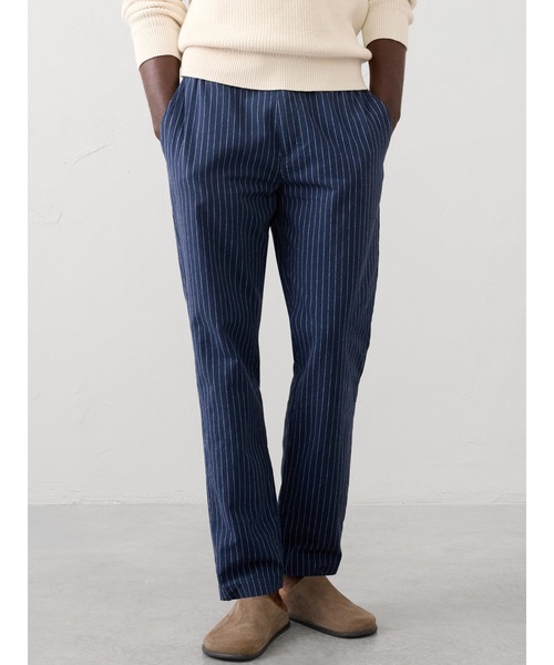 BANANA REPUBLIC FACTORY STORE(バナナリパブリック ファクトリーストア)の「BANANA REPUBLIC FACTORY STORE アスレチックフィット リネンブレンドパンツ(その他パンツ・メンズ・ネイビー/ベージュ系その他/ブルー/ベージュ/アイボリー/ライトブルー/ベージュ系その他2・32W 30L/34W 30L/33W 30L/31W 30L/30W 30L/29W 30L/28W 30L)」の6枚目の写真