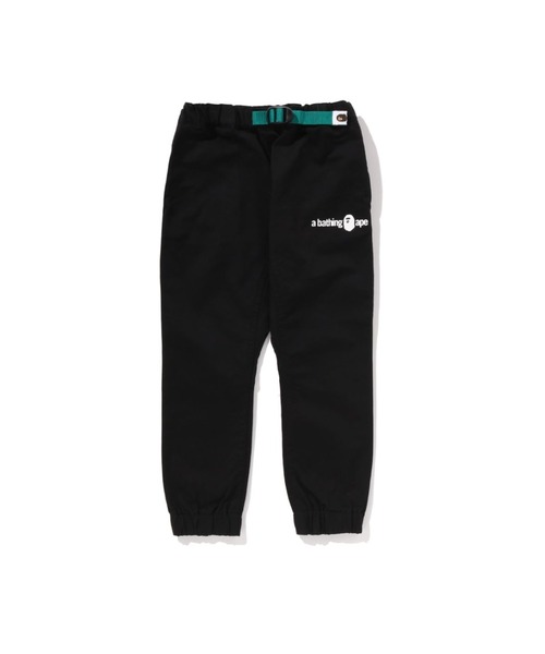 A BATHING APE(アベイシングエイプ)の「BAPE CLIMBING PANTS(その他パンツ・キッズ・ブラック/グリーン・120)」の1枚目の写真