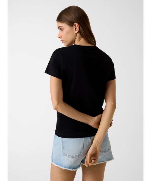 GUESS JEANS（ゲスジーンズ）の「GUESS JEANS I Love Tee Tシャツ（Tシャツ/カットソー・レディース・ライトピンク/ブラック/ホワイト/ライトブルー・SMALL/X-SMALL/LARGE/MEDIUM）」の9枚目の写真