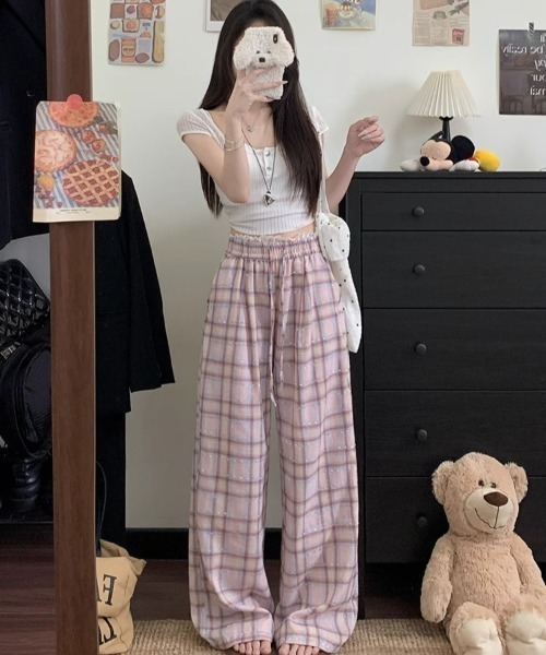 セール】Teem Store｜チームストアのその他パンツ（ピンク/桃色系