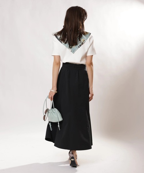 JUSGLITTY（ジャスグリッティー）の「アシメヘムマーメイドスカート（スカート・レディース・ブラック/ブルー/キャメル・0/1/2）」の10枚目の写真