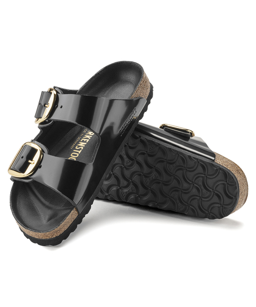 BIRKENSTOCK(ビルケンシュトック)の「BIRKENSTOCK/ビルケンシュトック Arizona Big Buckle 1021476/1031873(サンダル・レディース・アイボリー/ブラック・39/38/37/36)」の4枚目の写真