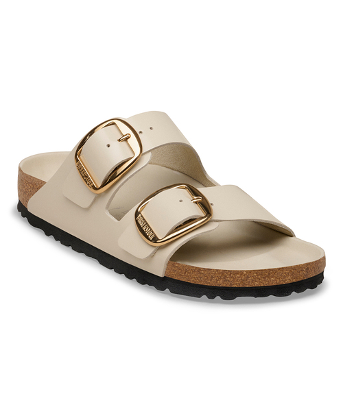 BIRKENSTOCK(ビルケンシュトック)の「BIRKENSTOCK/ビルケンシュトック Arizona Big Buckle 1021476/1031873(サンダル・レディース・アイボリー/ブラック・39/38/37/36)」の6枚目の写真
