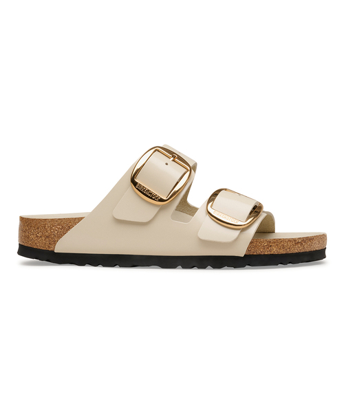 BIRKENSTOCK(ビルケンシュトック)の「BIRKENSTOCK/ビルケンシュトック Arizona Big Buckle 1021476/1031873(サンダル・レディース・アイボリー/ブラック・39/38/37/36)」の7枚目の写真