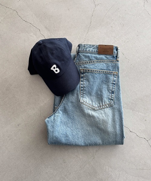 CANAL JEAN(キャナルジーン)の「Lakey Park ワッペンロゴCAP(キャップ・レディース・ネイビー・ONE SIZE)」の2枚目の写真