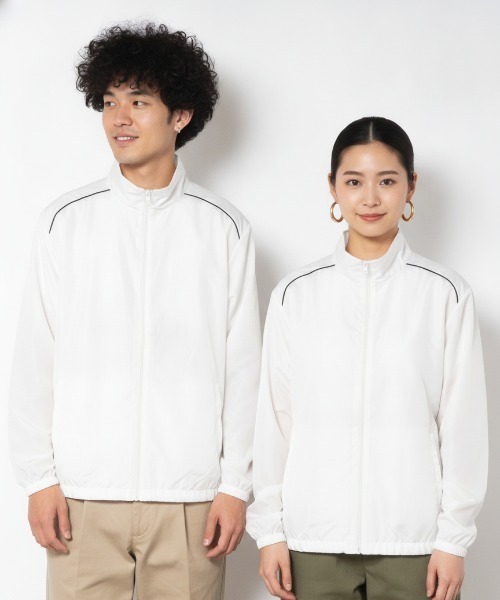 LIFEMAX(ライフマックス)の「【LIFEMAX/ライフマックス】ハイブリッドジャケット/【全8色】薄手 防風 スポーツ アウトドア ユニセックス(ブルゾン・メンズ・ロイヤルブルー/ネイビー/レッド/グリーン/ホワイト/ブラック・SMALL/MEDIUM/LARGE/X-LARGE/XX-LARGE)」の1枚目の写真