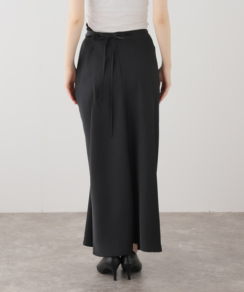 IENA LA BOUCLE（イエナラブークル）の「IENA LA BOUCLE ジョーゼットサテンスカート（スカート・レディース・ブラック・36/38）」の15枚目の写真