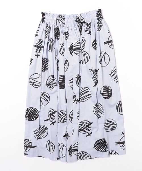 Vivienne Westwood（ヴィヴィアンウエストウッド）の「SCRIBBLE DOTS PRINTｷﾞｬｻﾞｰｽｶｰﾄ（スカート・レディース・バイオレット・FREE）」の2枚目の写真
