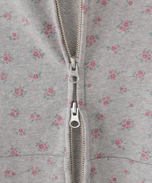 WEBHOUSE(ウェブハウス)の「【Geek Office / ギークオフィス】WEBHOUSE / Heart Logo Kitty Hoodie Zip-up(パーカー・レディース・チャコールグレー・FREE)」の11枚目の写真