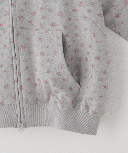 WEBHOUSE(ウェブハウス)の「【Geek Office / ギークオフィス】WEBHOUSE / Heart Logo Kitty Hoodie Zip-up(パーカー・レディース・チャコールグレー・FREE)」の10枚目の写真