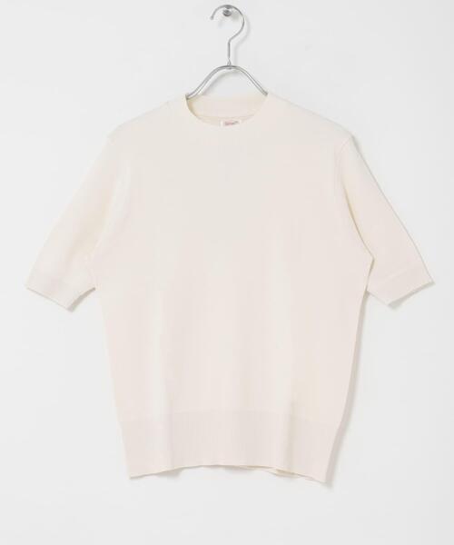URBAN RESEARCH ROSSO WOMEN(アーバンリサーチ ロッソ)の「GICIPI ARGENTO(ニット/セーター・レディース・ブラック/オフホワイト・1)」の4枚目の写真