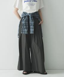URBAN RESEARCH（アーバンリサーチ）の「『UR TECH』ギャザーワイドパンツ（その他パンツ）」