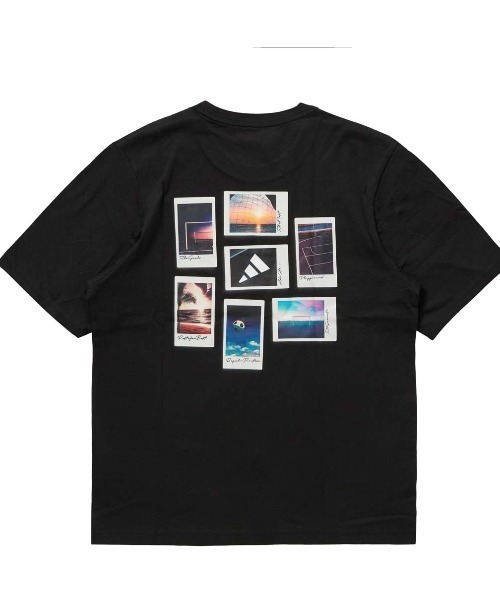 adidas(アディダス)の「【別注】アディダス adidas フォトグラフィック サマー Tシャツ 限定コラボ(Tシャツ/カットソー・キッズ・ブラック/ホワイト/ベージュ・120cm/130cm/140cm/150cm/160cm)」の8枚目の写真