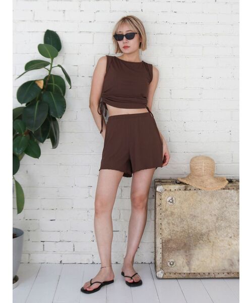 Ungrid（アングリッド）の「Cote（水着・レディース・ブラック/ブラウン・FREE）」の2枚目の写真