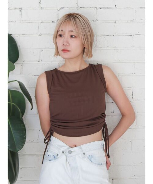 Ungrid（アングリッド）の「Cote（水着・レディース・ブラック/ブラウン・FREE）」の9枚目の写真