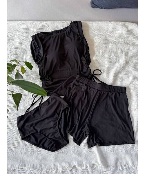 Ungrid（アングリッド）の「Cote（水着・レディース・ブラック/ブラウン・FREE）」の15枚目の写真