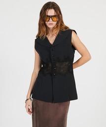 PRANK PROJECT | 【2026Summer Pre-Order】レースコンビセーラージレ / Lace Combo Sailor Gilet(ベスト)