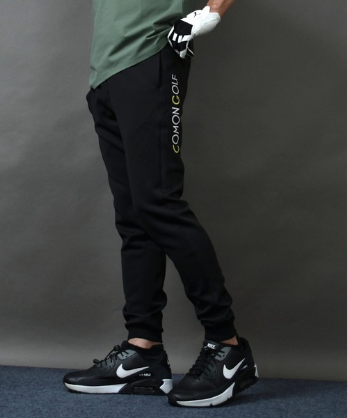 COMON GOLF(コモンゴルフ)の「ストレッチポンチ テーパード ゴルフジョガーパンツ(その他パンツ・メンズ・ブラック・L/M/XL)」の2枚目の写真