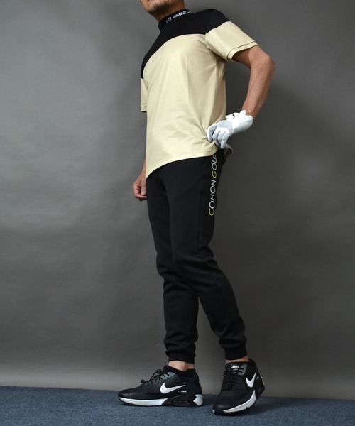 COMON GOLF(コモンゴルフ)の「ストレッチポンチ テーパード ゴルフジョガーパンツ(その他パンツ・メンズ・ブラック・L/M/XL)」の10枚目の写真