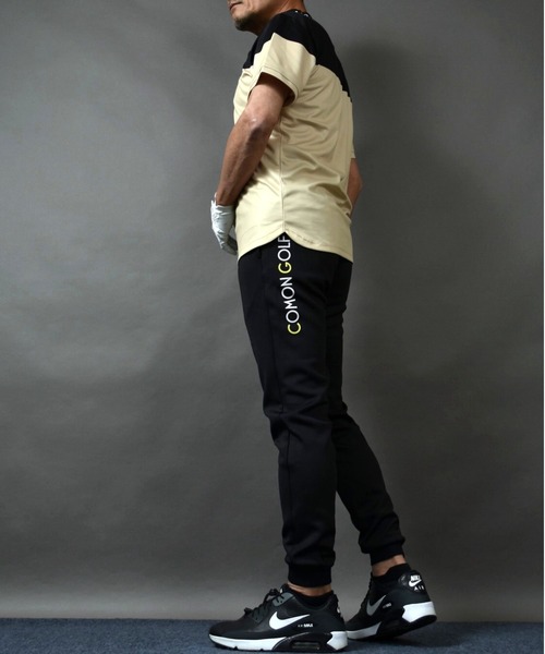 COMON GOLF(コモンゴルフ)の「ストレッチポンチ テーパード ゴルフジョガーパンツ(その他パンツ・メンズ・ブラック・L/M/XL)」の13枚目の写真