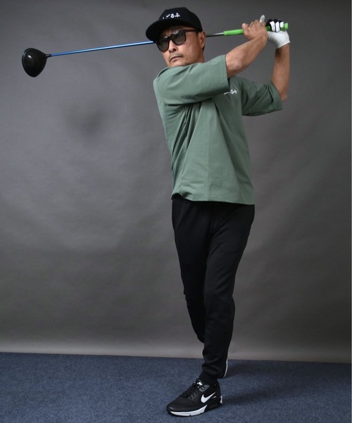 COMON GOLF(コモンゴルフ)の「ストレッチポンチ テーパード ゴルフジョガーパンツ(その他パンツ・メンズ・ブラック・L/M/XL)」の14枚目の写真