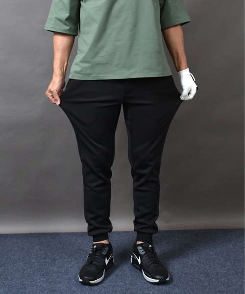 COMON GOLF(コモンゴルフ)の「ストレッチポンチ テーパード ゴルフジョガーパンツ(その他パンツ・メンズ・ブラック・L/M/XL)」の15枚目の写真