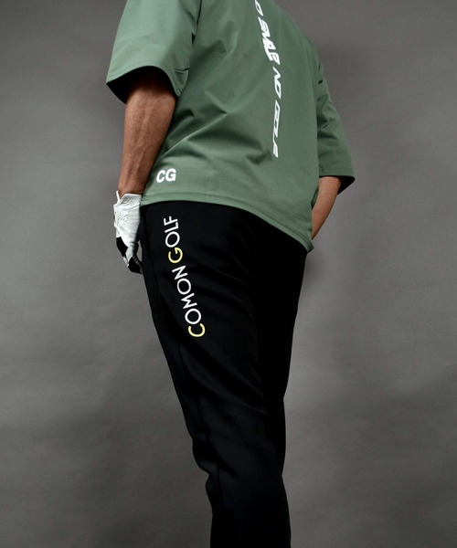 COMON GOLF(コモンゴルフ)の「ストレッチポンチ テーパード ゴルフジョガーパンツ(その他パンツ・メンズ・ブラック・L/M/XL)」の8枚目の写真