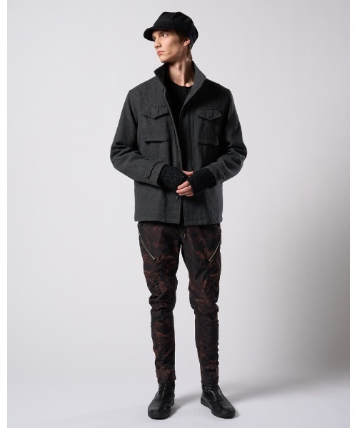 wjk（ダヴルジェイケイ）の「puckering banana teck pants（カーゴパンツ・メンズ・ライトグレー/ブラック/ブラック系その他・SMALL/MEDIUM/LARGE/X-LARGE）」の22枚目の写真
