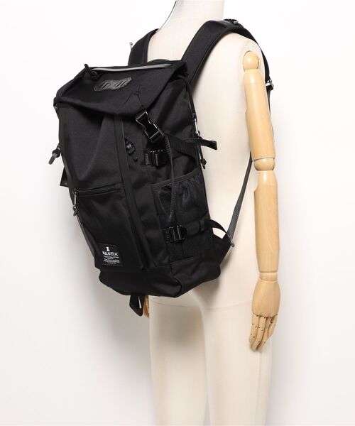 MAKAVELIC(マキャベリック)の「【MAKAVELIC】 Double Line Backpack(バックパック/リュック・メンズ・ブラック・フリー)」の5枚目の写真