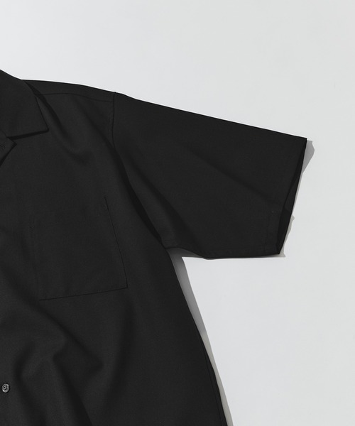 markaware（マーカウェア）の「【MARKAWARE/マーカウェア】別注 OPEN COLLAR S/S SHIRT（シャツ/ブラウス・メンズ・ダークグレー/ブラック・2/1）」の11枚目の写真