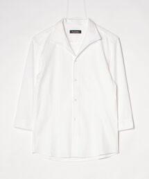 TORNADO MART（トルネードマート）の「TORNADO MART∴ブライトメッシュテレコ７分袖シャツ（シャツ/ブラウス）」