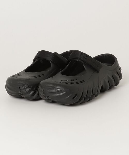 crocs(クロックス)の「crocs Echo Mary Jane Clog / クロックス エコー メリー ジェーン クロッグ(サンダル・レディース・ブラック・25.0cm/24.0cm/23.0cm/22.0cm)」の1枚目の写真