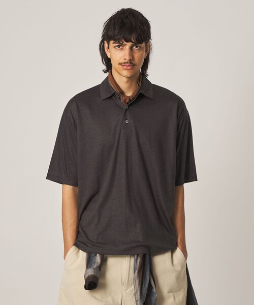 Steven Alan（スティーブンアラン）の「＜Steven Alan＞ RAMIE/PE ポロシャツ（ポロシャツ・メンズ・ダークブラウン/ロイヤルブルー・XL/L/M/S）」の12枚目の写真