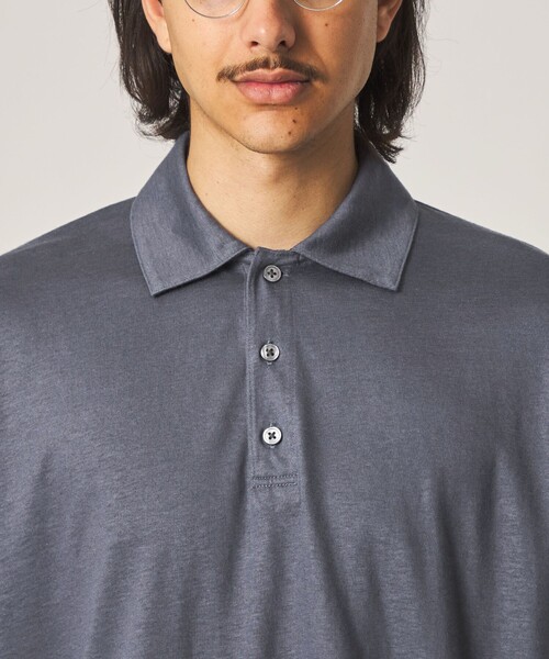 Steven Alan(スティーブンアラン)の「<Steven Alan> RAMIE/PE ポロシャツ(ポロシャツ・メンズ・ダークブラウン/ロイヤルブルー・XL/L/M/S)」の15枚目の写真