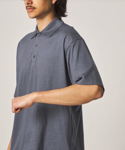 Steven Alan(スティーブンアラン)の「<Steven Alan> RAMIE/PE ポロシャツ(ポロシャツ・メンズ・ダークブラウン/ロイヤルブルー・XL/L/M/S)」の14枚目の写真