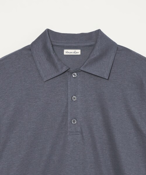 Steven Alan(スティーブンアラン)の「<Steven Alan> RAMIE/PE ポロシャツ(ポロシャツ・メンズ・ダークブラウン/ロイヤルブルー・XL/L/M/S)」の10枚目の写真