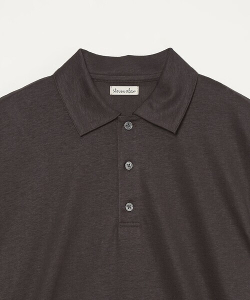 Steven Alan（スティーブンアラン）の「＜Steven Alan＞ RAMIE/PE ポロシャツ（ポロシャツ・メンズ・ダークブラウン/ロイヤルブルー・XL/L/M/S）」の18枚目の写真